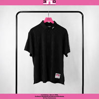 J.Lindeberg Golf Shirt - 30Y Matt Relaxed Fit - Black SH26