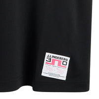 J.Lindeberg Golf Shirt - 30Y Rory KV Mock Neck Reg. Fit - Black SH26