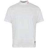 J.Lindeberg Golf Shirt - 30Y Rory KV Mock Neck Reg. Fit - White SH26