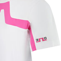 J.Lindeberg Golf Shirt - 30Y Rory KV Mock Neck Reg. Fit - White SH26