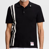 J.Lindeberg Golf Shirt - 30Y Wallis Knit Regular Fit - Black SH26
