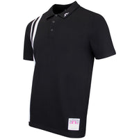 J.Lindeberg Golf Shirt - 30Y Wallis Knit Regular Fit - Black SH26