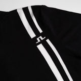 J.Lindeberg Golf Shirt - 30Y Wallis Knit Regular Fit - Black SH26