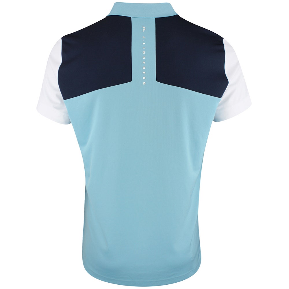 J.Lindeberg Golf Shirt - Block Regular Fit - Stillwater PS26