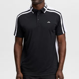 J.Lindeberg Golf Shirt - Bo Reg. Fit Polo - Black AW26