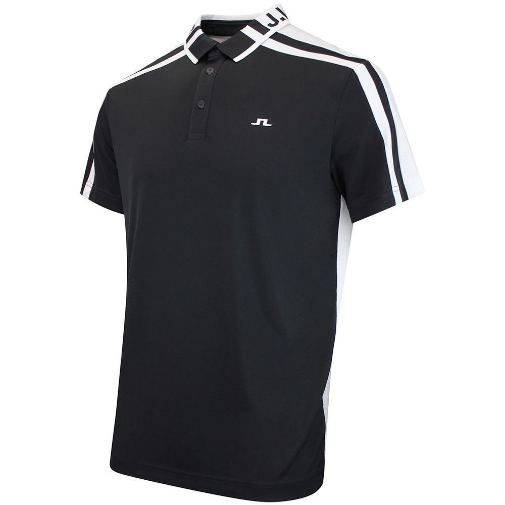 J.Lindeberg Golf Shirt - Bo Reg. Fit Polo - Black AW26