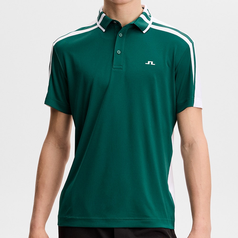 J.Lindeberg Golf Shirt - Bo Reg. Fit Polo - Forest Biome AW26