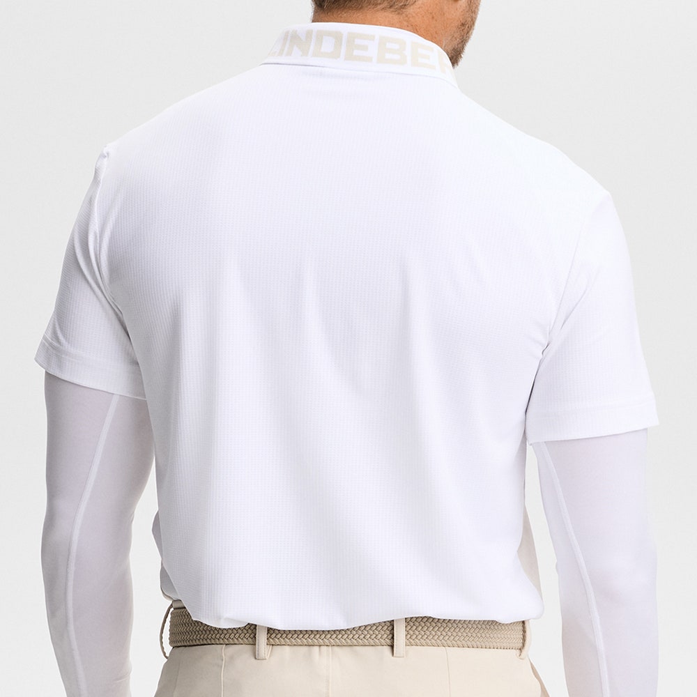 J.Lindeberg Golf Shirt - Bo Reg. Fit Polo - Moonbeam AW26