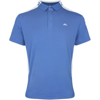 J.Lindeberg Golf Shirt - Bo Regular Fit - Federal Blue SS26