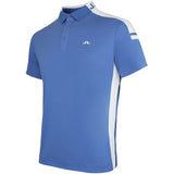 J.Lindeberg Golf Shirt - Bo Regular Fit - Federal Blue SS26