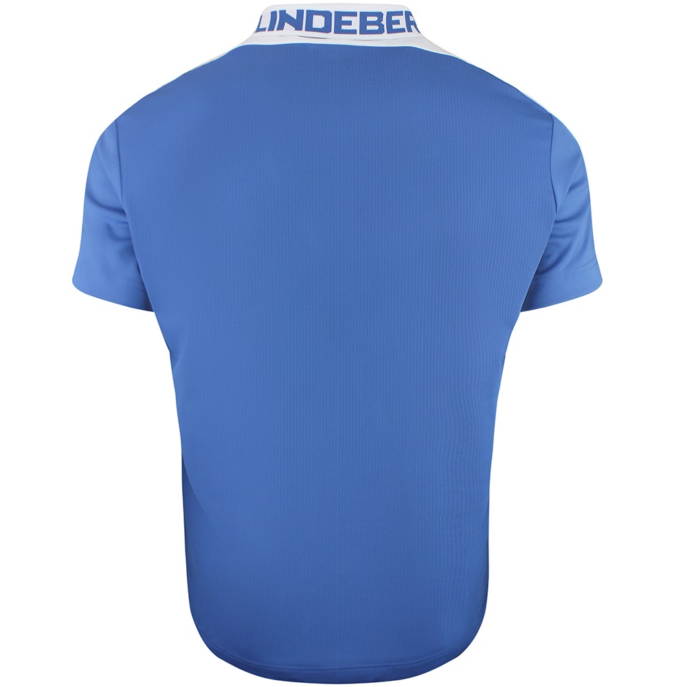 J.Lindeberg Golf Shirt - Bo Regular Fit - Federal Blue SS26