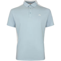 J.Lindeberg Golf Shirt - Bo Regular Fit - Forget-Me-Not SS26