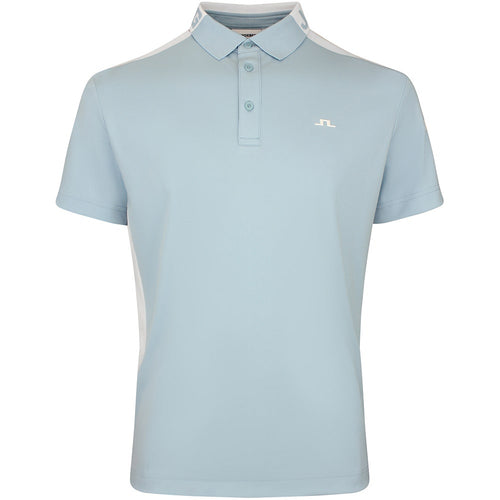 J.Lindeberg Golf Shirt - Bo Regular Fit - Forget-Me-Not SS26