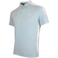 J.Lindeberg Golf Shirt - Bo Regular Fit - Forget-Me-Not SS26