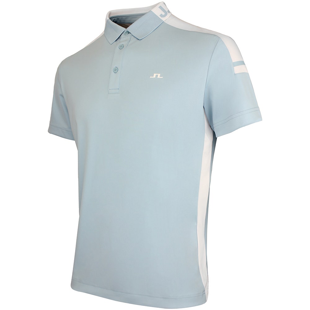 J.Lindeberg Golf Shirt - Bo Regular Fit - Forget-Me-Not SS26