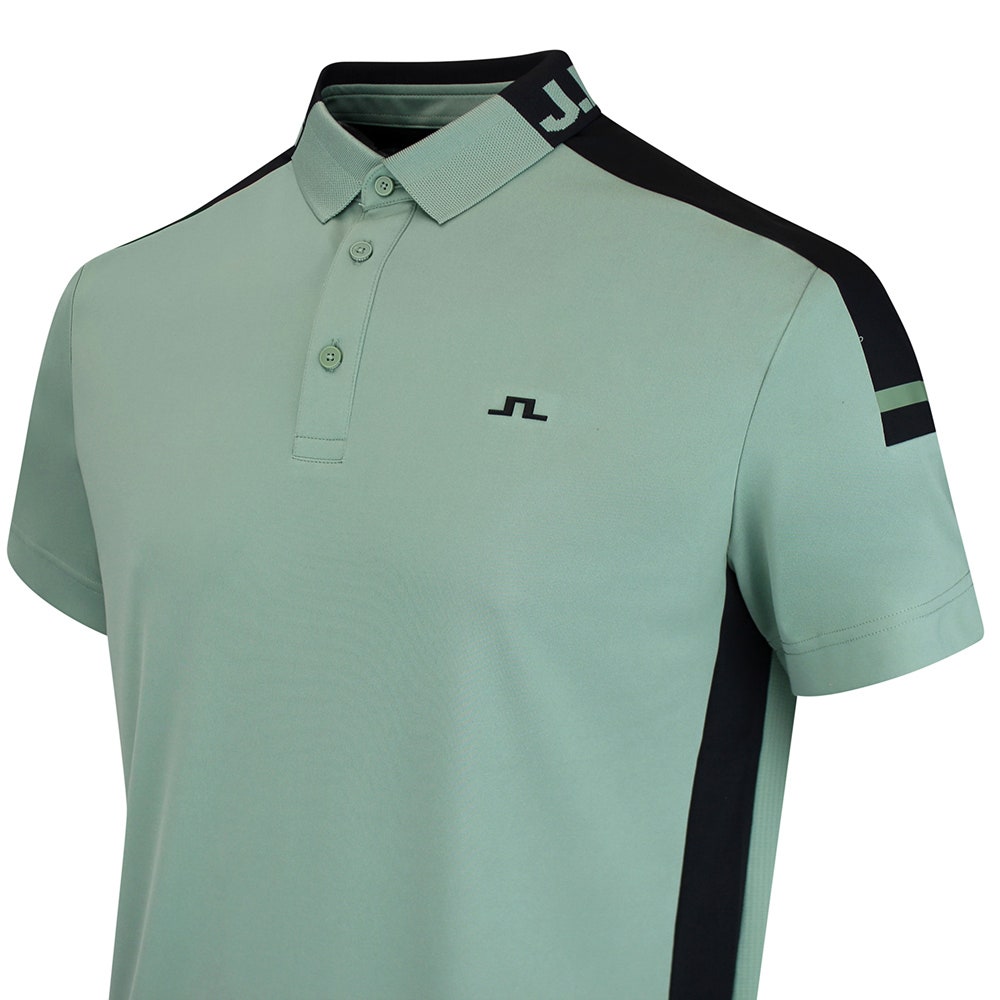 J.Lindeberg Golf Shirt - Bo Regular Fit - Hedge Green SS26
