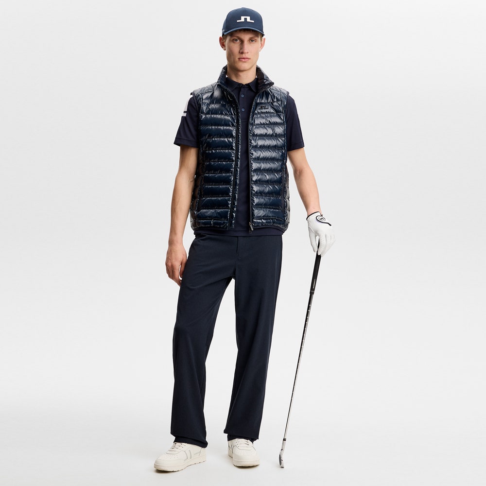 J.Lindeberg Golf Shirt - Bo Regular Fit - JL Navy SS26