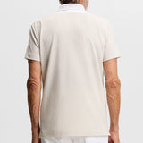 J.Lindeberg Golf Shirt - Bo Regular Fit - Moonbeam SS26