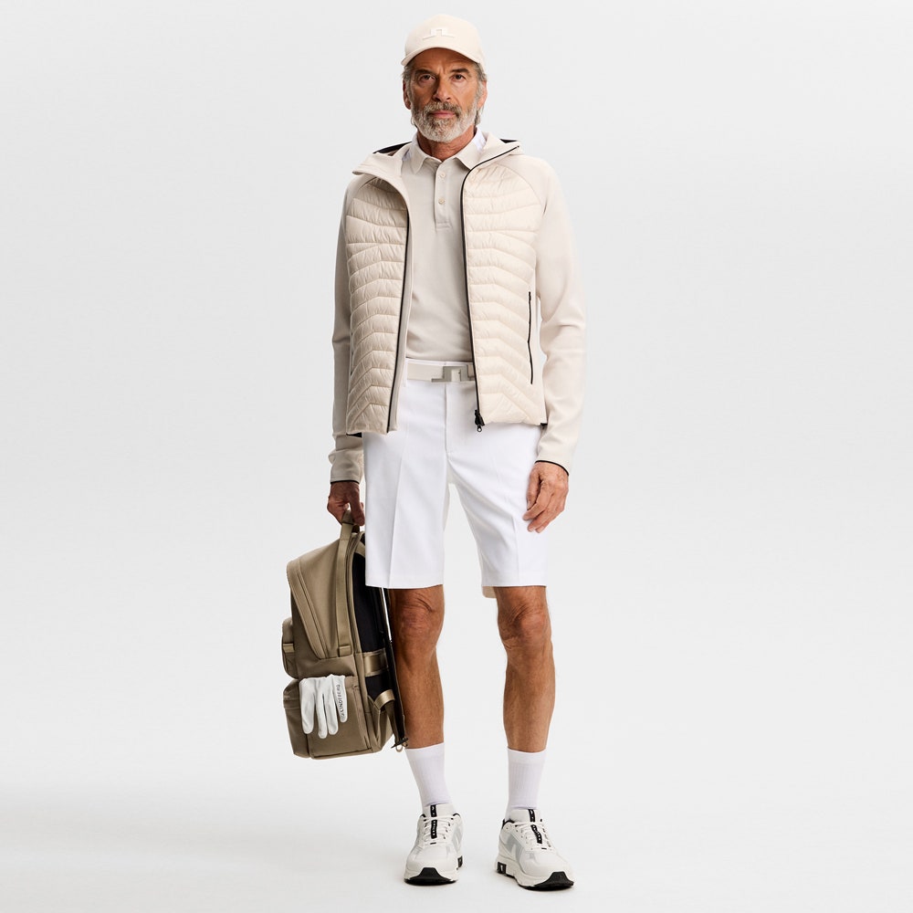 J.Lindeberg Golf Shirt - Bo Regular Fit - Moonbeam SS26