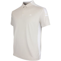 J.Lindeberg Golf Shirt - Bo Regular Fit - Moonbeam SS26