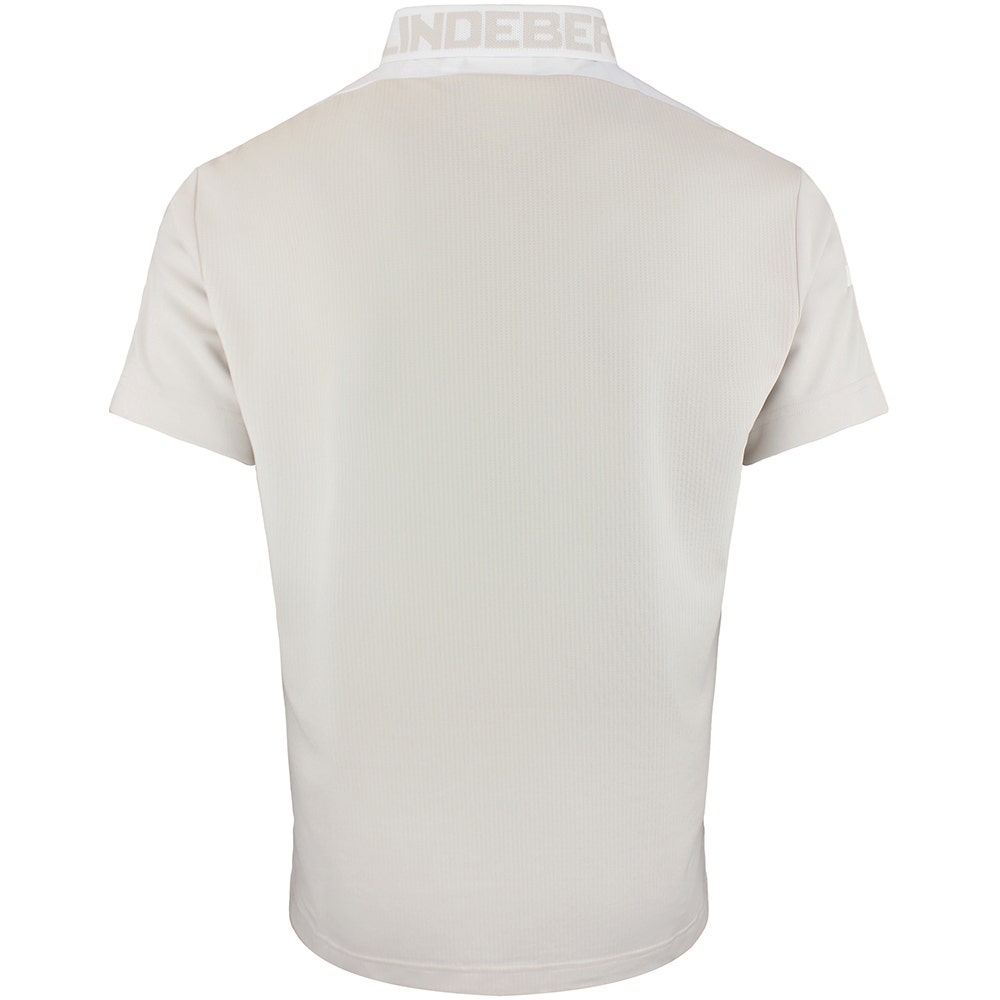 J.Lindeberg Golf Shirt - Bo Regular Fit - Moonbeam SS26