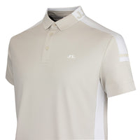J.Lindeberg Golf Shirt - Bo Regular Fit - Moonbeam SS26