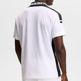 J.Lindeberg Golf Shirt - Bo Regular Fit - White SS26