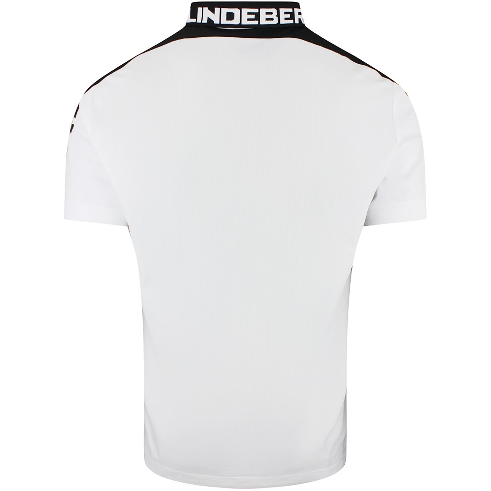 J.Lindeberg Golf Shirt - Bo Regular Fit - White SS26