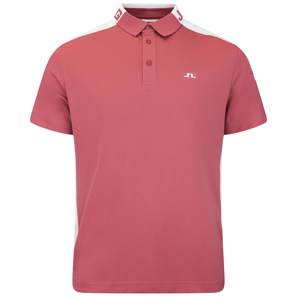 J.Lindeberg Golf Shirt - Bo Regular Fit - Withered Rose SS26