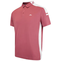 J.Lindeberg Golf Shirt - Bo Regular Fit - Withered Rose SS26