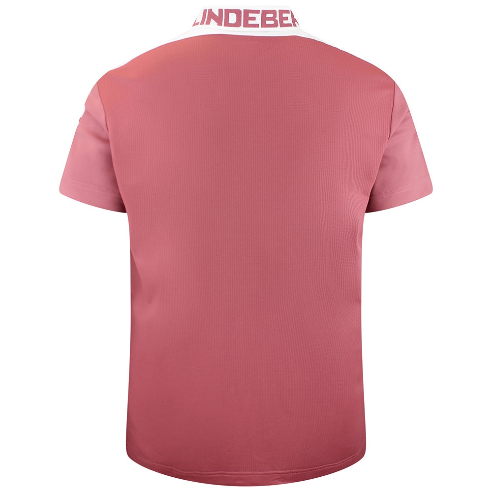 J.Lindeberg Golf Shirt - Bo Regular Fit - Withered Rose SS26
