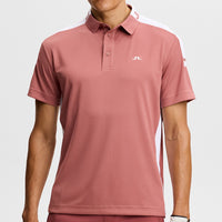 J.Lindeberg Golf Shirt - Bo Regular Fit - Withered Rose SS26
