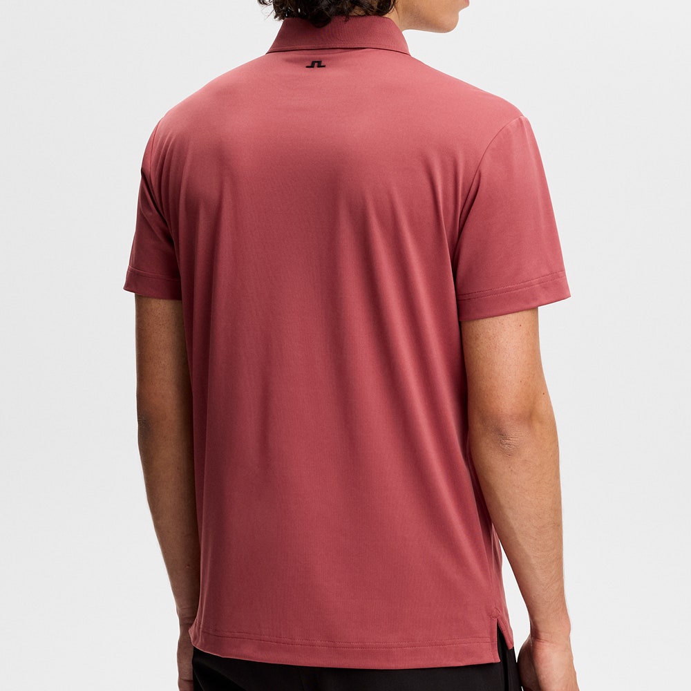 J.Lindeberg Golf Shirt - Bridge Regular Fit - Apple Butter SS26