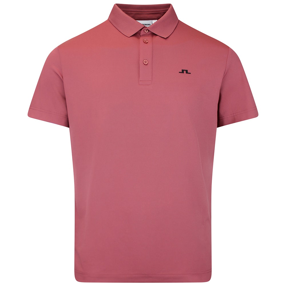 J.Lindeberg Golf Shirt - Bridge Regular Fit - Apple Butter SS26