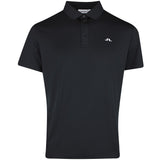 J.Lindeberg Golf Shirt - Bridge Regular Fit - Black SS26