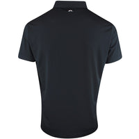 J.Lindeberg Golf Shirt - Bridge Regular Fit - Black SS26