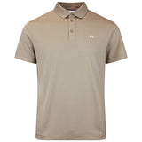 J.Lindeberg Golf Shirt - Bridge Regular Fit - Brindle SS26