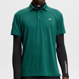 J.Lindeberg Golf Shirt - Bridge Regular Fit - Forest Biome AW26