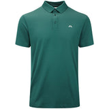 J.Lindeberg Golf Shirt - Bridge Regular Fit - Forest Biome AW26