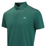 J.Lindeberg Golf Shirt - Bridge Regular Fit - Forest Biome AW26