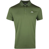 J.Lindeberg Golf Shirt - Bridge Regular Fit - Forest Green AW25