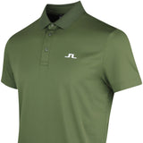 J.Lindeberg Golf Shirt - Bridge Regular Fit - Forest Green AW25