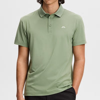 J.Lindeberg Golf Shirt - Bridge Regular Fit - Hedge Green SS26