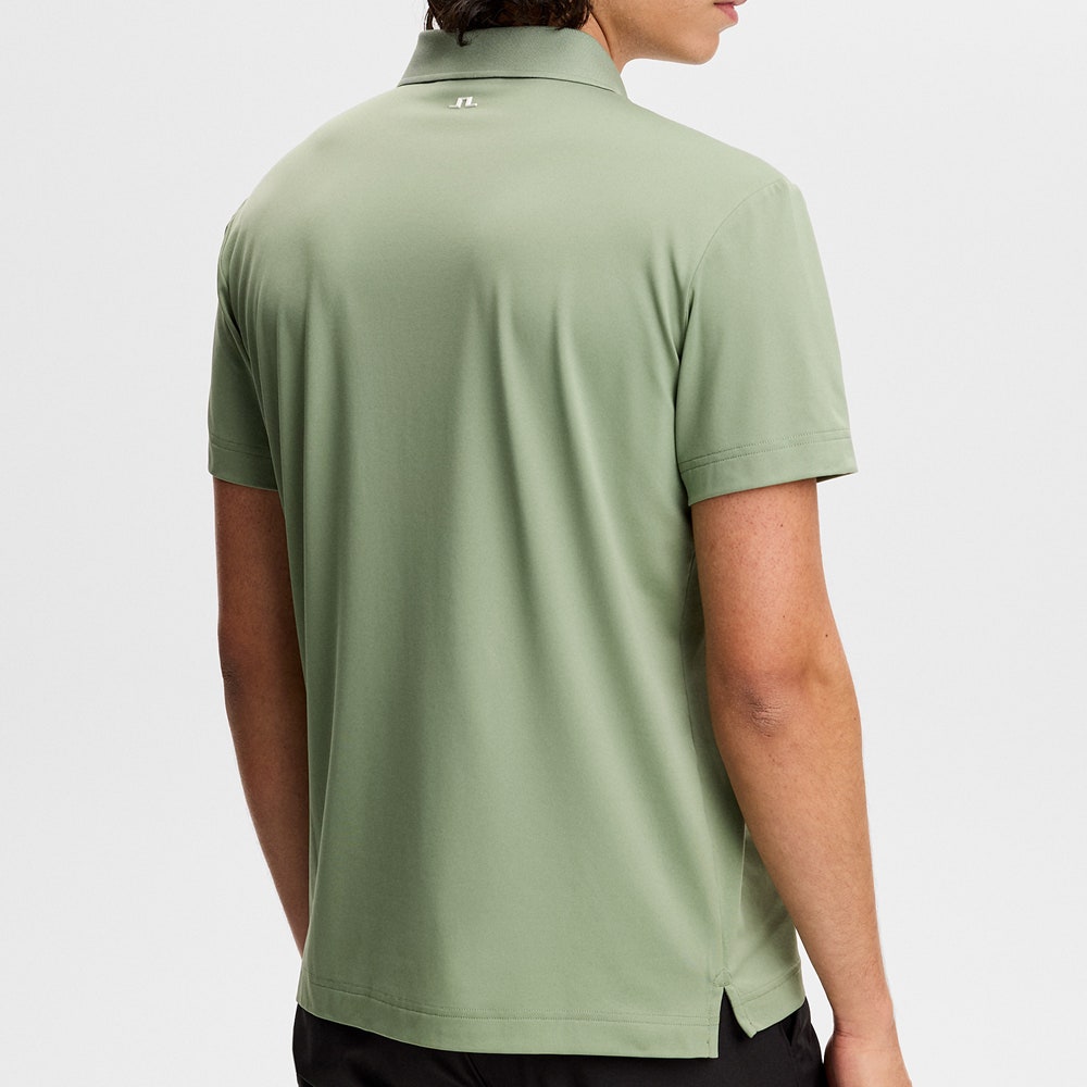J.Lindeberg Golf Shirt - Bridge Regular Fit - Hedge Green SS26