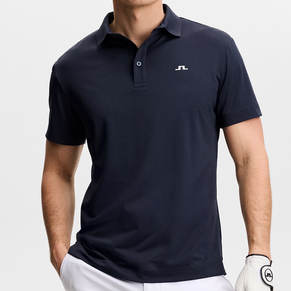 J.Lindeberg Golf Shirt - Bridge Regular Fit - JL Navy SS26