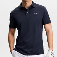 J.Lindeberg Golf Shirt - Bridge Regular Fit - JL Navy SS26