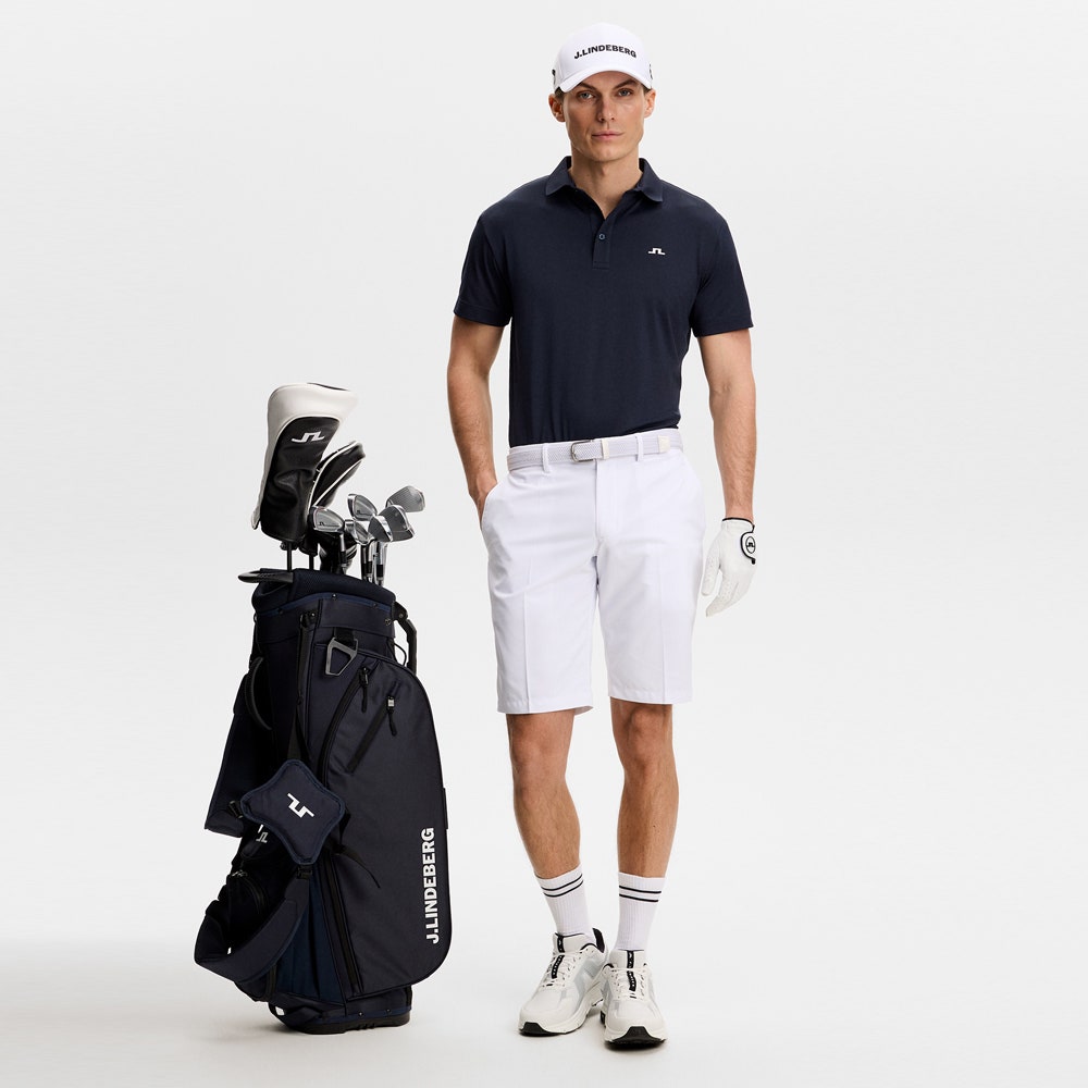 J.Lindeberg Golf Shirt - Bridge Regular Fit - JL Navy SS26