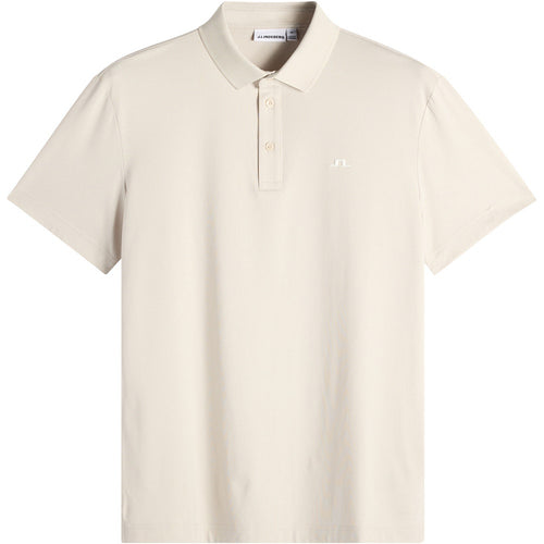 J.Lindeberg Golf Shirt - Bridge Regular Fit - Moonbeam AW26