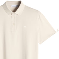 J.Lindeberg Golf Shirt - Bridge Regular Fit - Moonbeam AW26