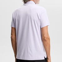 J.Lindeberg Golf Shirt - Bridge Regular Fit - Purple Heather AW26